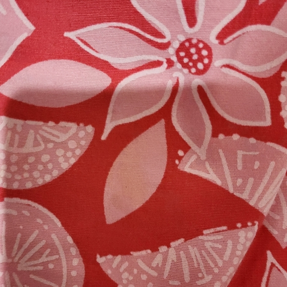 Lilly Pulitzer Sleeveless Pink Lemon Floral Midi Dress, Size 0 Petite - Picture 10 of 10